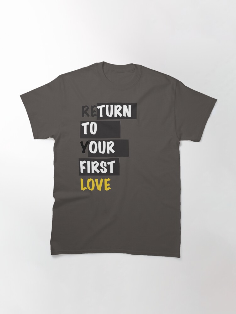 Thumbnail 3 of 7, Classic T-Shirt, First Love designed and sold by yuhglostore.