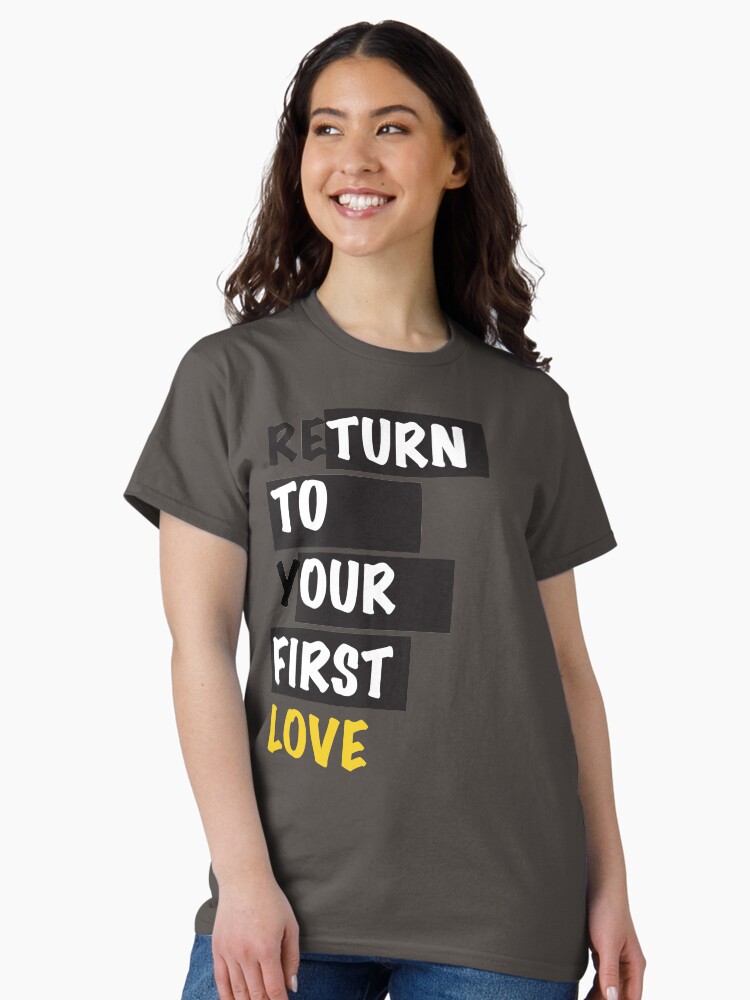 Thumbnail 2 of 7, Classic T-Shirt, First Love designed and sold by yuhglostore.