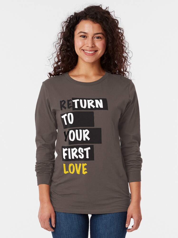 Thumbnail 2 of 5, Long Sleeve T-Shirt, First Love designed and sold by yuhglostore.