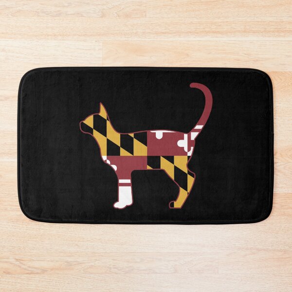 Item preview, State of Maryland Flag for Cat Lovers 2 designed and sold by Gsallicat.