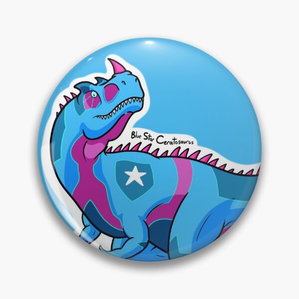 Item preview, Blue Star Ceratosaurus designed and sold by GravyDinos.