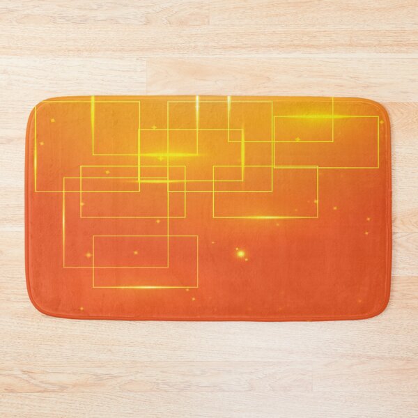 Item preview, Yellow Squares Abstract Art designed and sold by Bruce ALMIGHTY Baker.