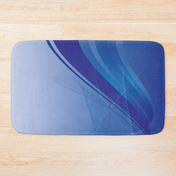 Item preview, Blue Lines1 Abstract Art designed and sold by Bruce ALMIGHTY Baker.