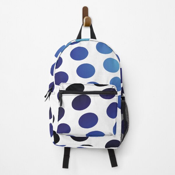 Item preview, Black and Blue Dots Abstract Art designed and sold by Bruce ALMIGHTY Baker.
