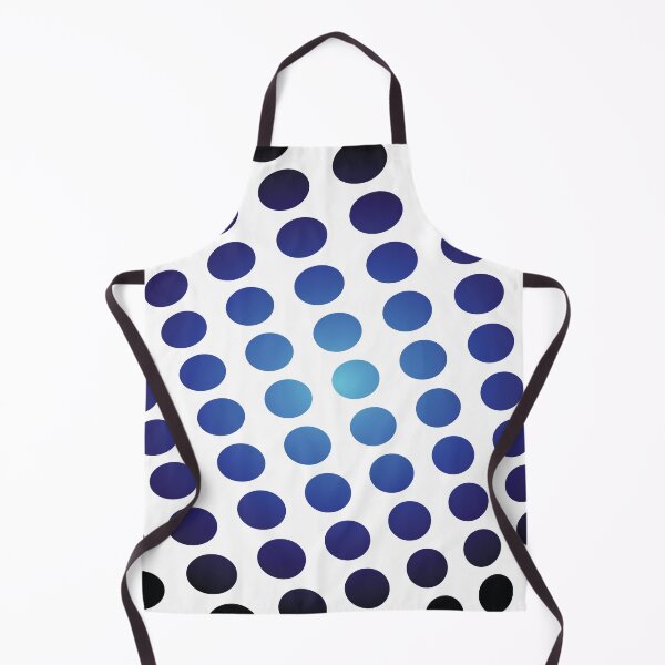 Item preview, Black and Blue Dots Abstract Art designed and sold by Bruce ALMIGHTY Baker.