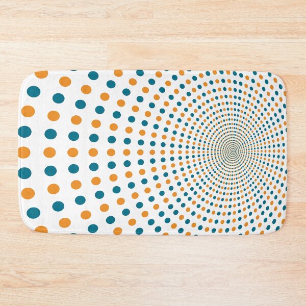 Item preview, Yellow and Blue Dots Abstract Art designed and sold by Bruce ALMIGHTY Baker.