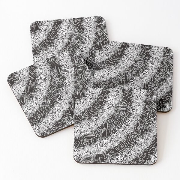 Item preview, Modern linear zebra pattern in beautiful shades of grey. designed and sold by Susanna Schorr.