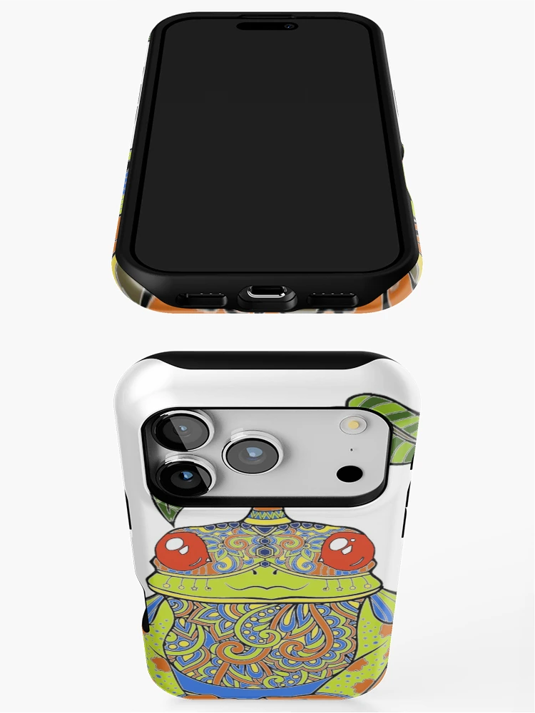 Thumbnail 3 of 4, iPhone Case, Unique Tree Frog designed and sold by Rtico.