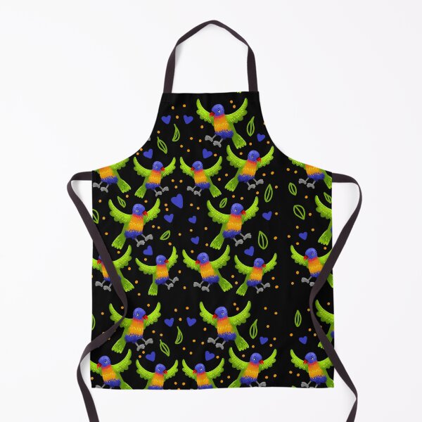 Item preview, Rainbow lorikeets flying pattern designed and sold by jazzydevil.