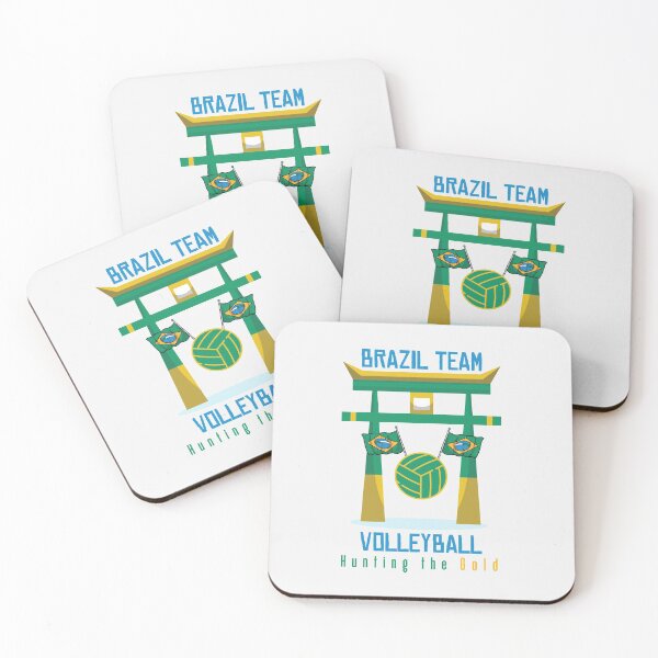 Item preview, BRAZIL Team Volleyball , Hunting The Gold designed and sold by Xiemand.