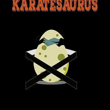 Artwork thumbnail, Karatesaurus by FridPix
