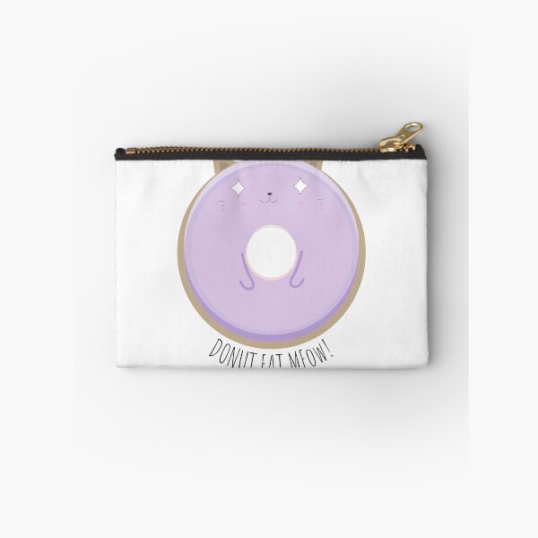 Item preview, Donut Eat Meow, Cute Donut Cat (Purple) designed and sold by sanashibata.