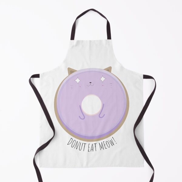 Item preview, Donut Eat Meow, Cute Donut Cat (Purple) designed and sold by sanashibata.