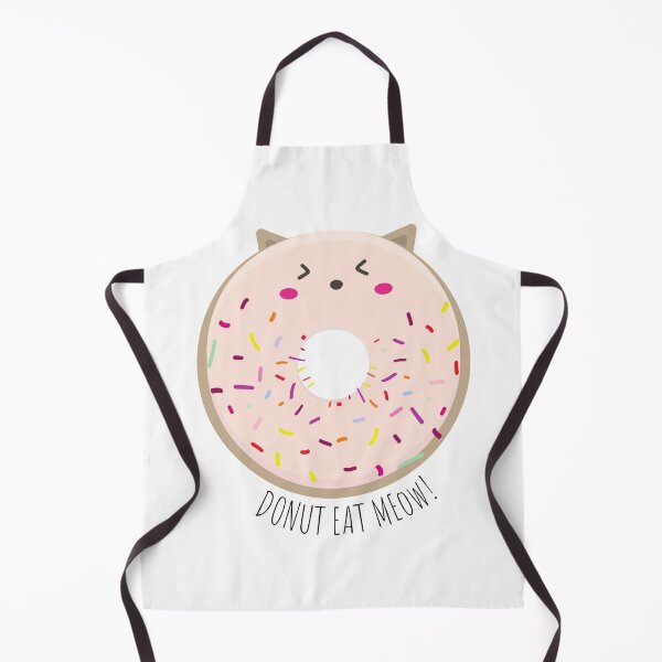 Item preview, Donut Eat Meow, Cute Donut Cat (Sprinkle) designed and sold by sanashibata.
