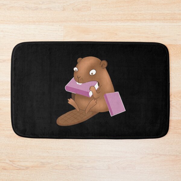 Item preview, Beaver eating a book designed and sold by jazzydevil.