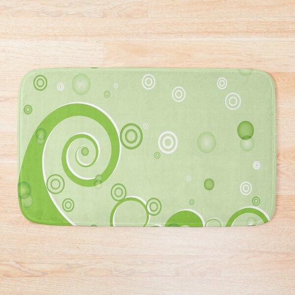 Item preview, Green Swirls Abstract Art designed and sold by Bruce ALMIGHTY Baker.