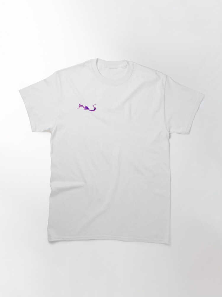 Aperçu 3 sur 7. T-shirt classique avec l'œuvre Prisme des Créateurs (Blanc) créée et vendue par Obat.
