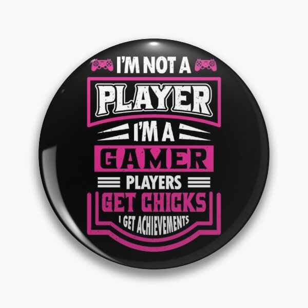 Item preview, Gamer Achievements Player Chicks designed and sold by Golden-place.