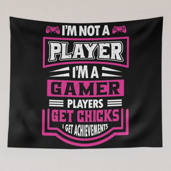Item preview, Gamer Achievements Player Chicks designed and sold by Golden-place.