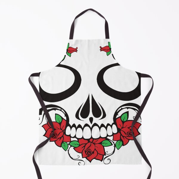 Item preview, Skulls and Roses Abstract Art designed and sold by Bruce ALMIGHTY Baker.
