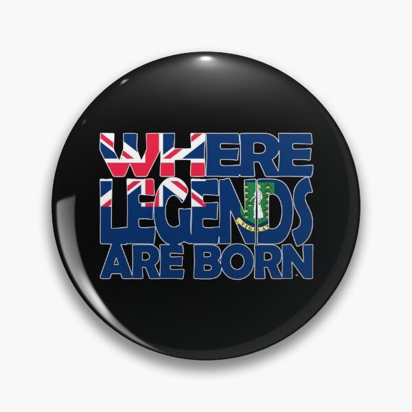 Item preview, British Virgin Islands - Where Legends Are Born - Soca Mode designed and sold by Soca-Mode.