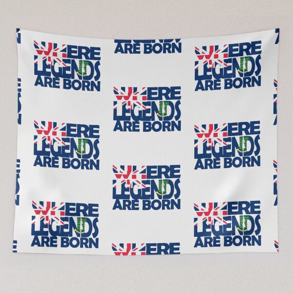 Item preview, British Virgin Islands - Where Legends Are Born - Soca Mode designed and sold by Soca-Mode.