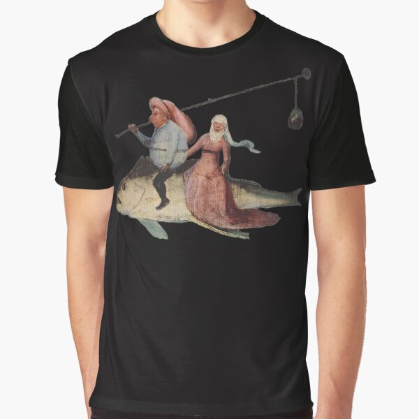 Aperçu de l'œuvre Hieronymus Bosch - Gros poisson créée et vendue par Orcsome Originals.