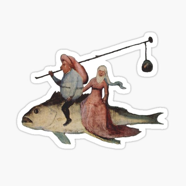 Item preview, Hieronymus Bosch - Big Fish  designed and sold by Orcsome Originals.
