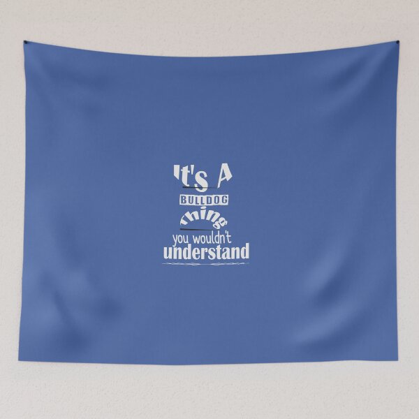 Item preview, Its A Bulldog Thing Totebag designed and sold by smart Mahdi.
