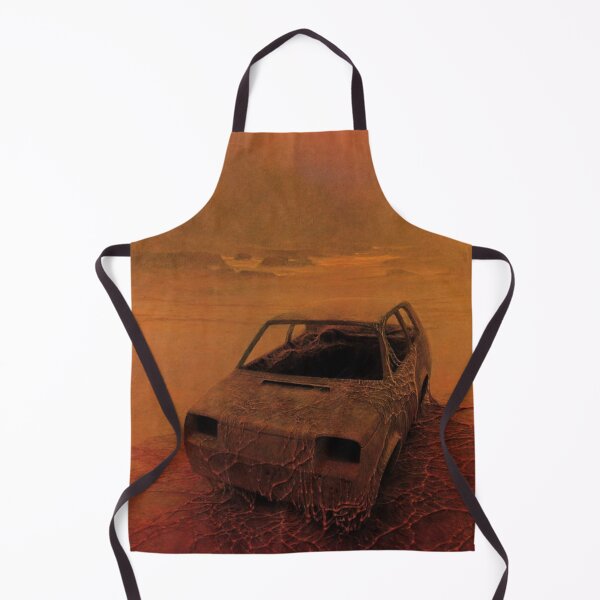 Item preview, Untitled (Old Car), by Zdzisław Beksiński designed and sold by JustContemplate.