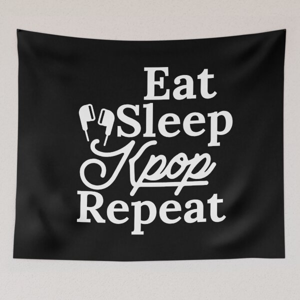 Item preview, Eat Sleep Kpop Repeat designed and sold by Edenjodie.