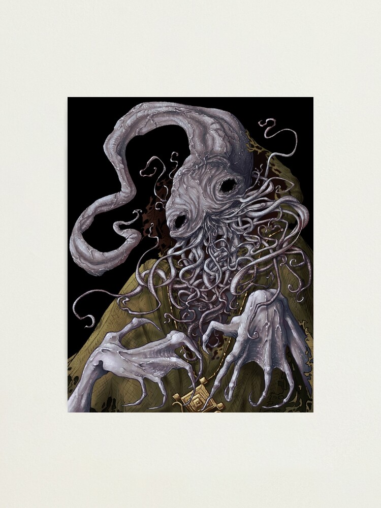 Brainsucker Eldritch Horror Alien | Photographic Print