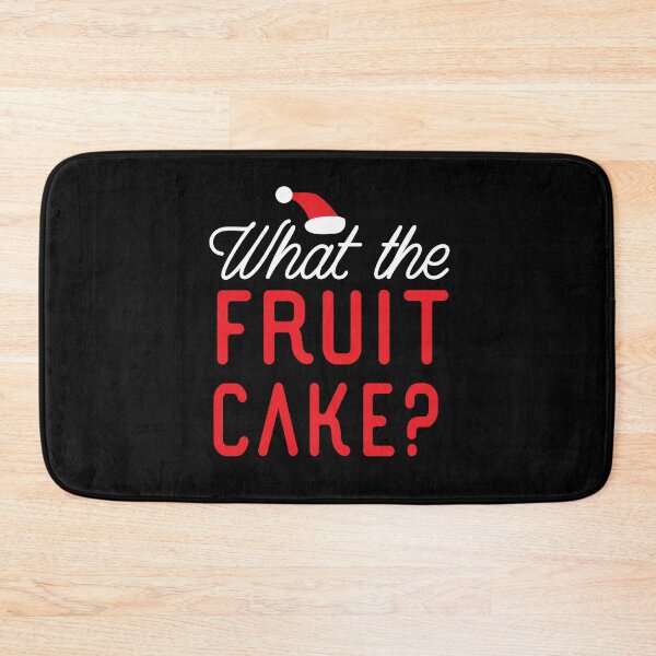 Item preview, What the FRUIT CAKE? funny Christmas Santa design designed and sold by jazzydevil.