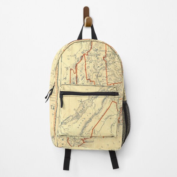 Item preview, Maine State Map, 1846 by Augustus Mitchell designed and sold by nextstepdesigns.