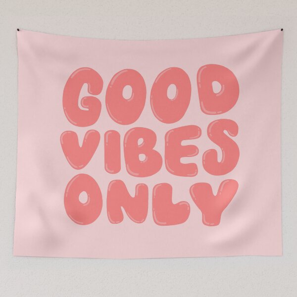 Item preview, Good Vibes Only Pink designed and sold by PepAndGrace.