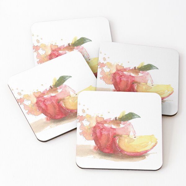 Item preview, Watercolor Apple designed and sold by Piece of Modern Art.