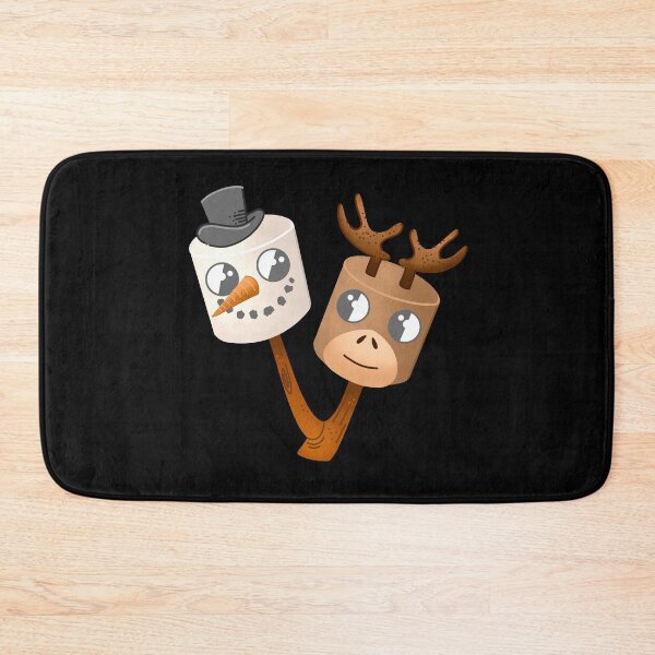 Item preview, Mr Snowman and Rudolph Reindeer MARSHMALLOWS designed and sold by jazzydevil.