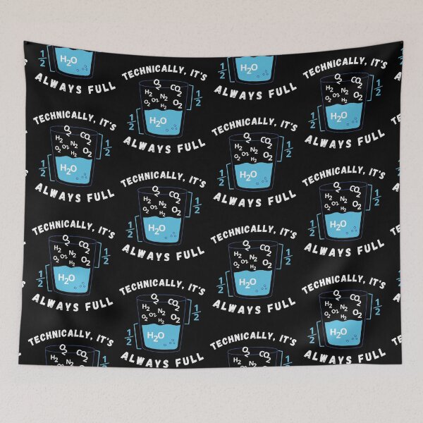 Item preview, Science is Optimistic. Technically It's Alway Full designed and sold by ronaldsonou.