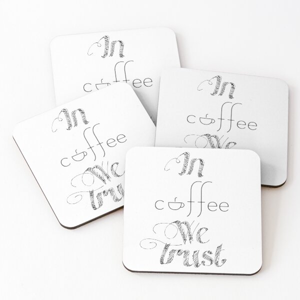 Item preview, In Coffee We Trust designed and sold by MGFAB.