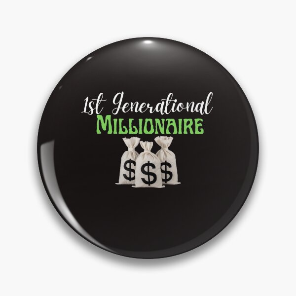 Item preview, 1st Generational Millionaire Tshirts designed and sold by Shevonda Thomas.