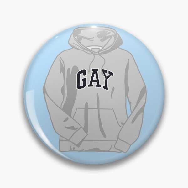 Item preview, Gay logo hoodie designed and sold by StickerDoodler.
