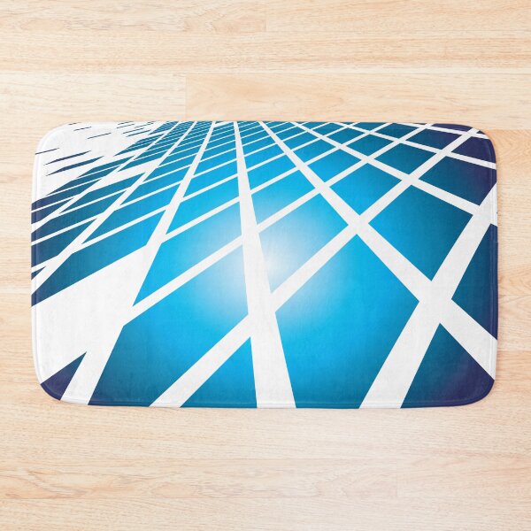 Item preview, Blue Lines6 Abstract Art designed and sold by Bruce ALMIGHTY Baker.