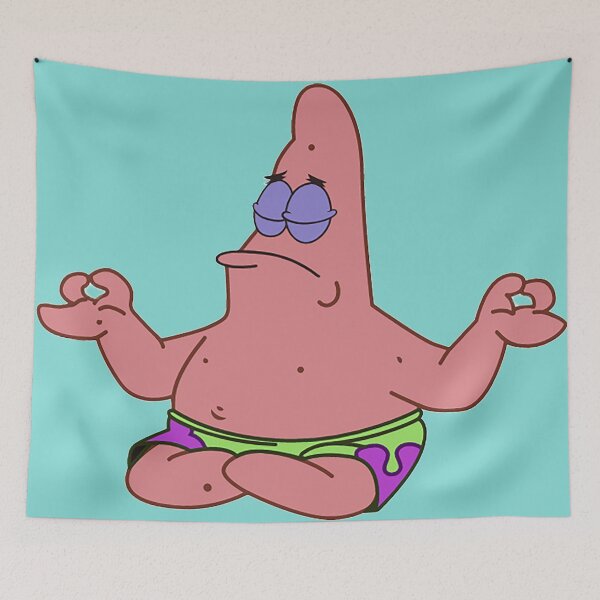 Item preview, Patrick Meditating designed and sold by YodaJuan4Me.