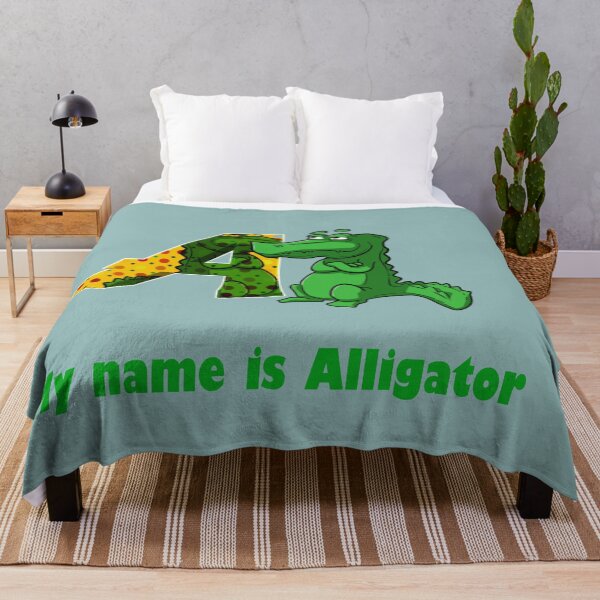 Item preview, My name is Alligator starting with the letter A designed and sold by mostheristore.