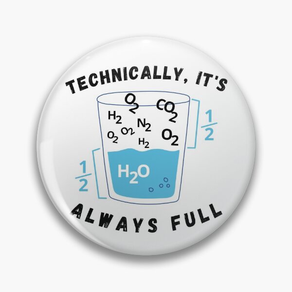 Item preview, Science is Optimistic. Technically It's Alway Full designed and sold by ronaldsonou.