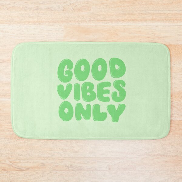 Item preview, Good Vibes Only Green designed and sold by PepAndGrace.