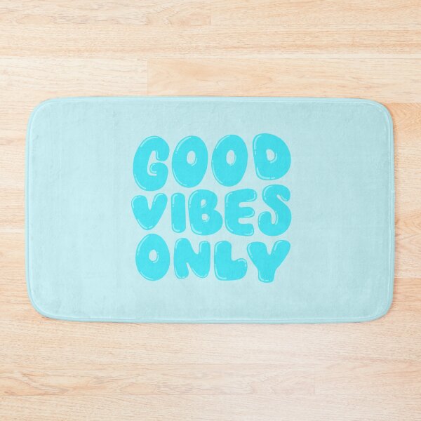 Item preview, Good Vibes Only Blue designed and sold by PepAndGrace.