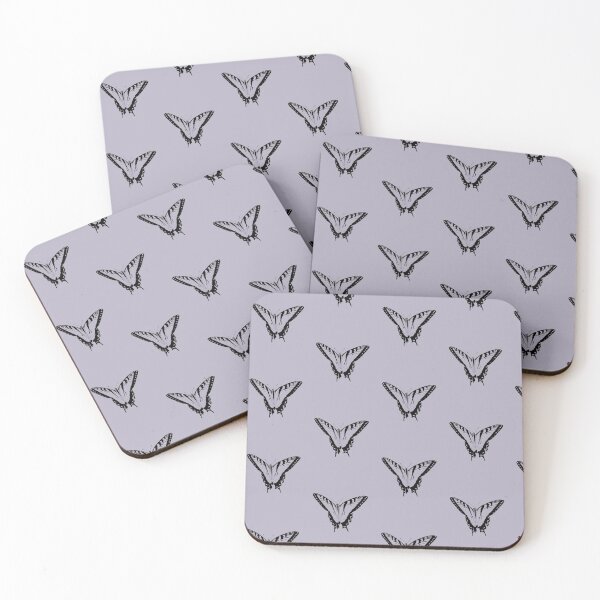 Item preview, Black butterfly outline designed and sold by LavenderKitten.