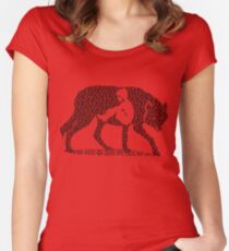 Hungry Like The Wolf Women's Fitted Scoop T-Shirt