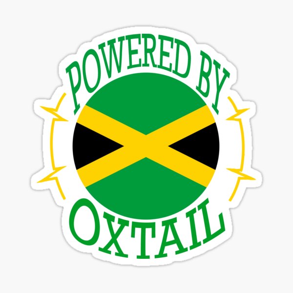 Powered by Jamaican Oxtail Sticker